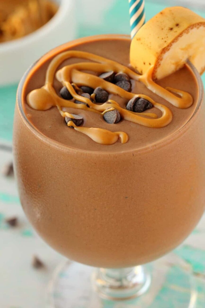 Chocolate Peanut Butter Smoothie