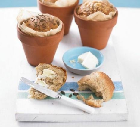 Flowerpot bread