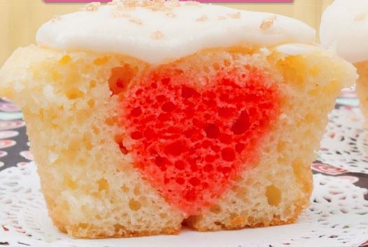 Cupcakes (Hidden Heart Cupcakes)
